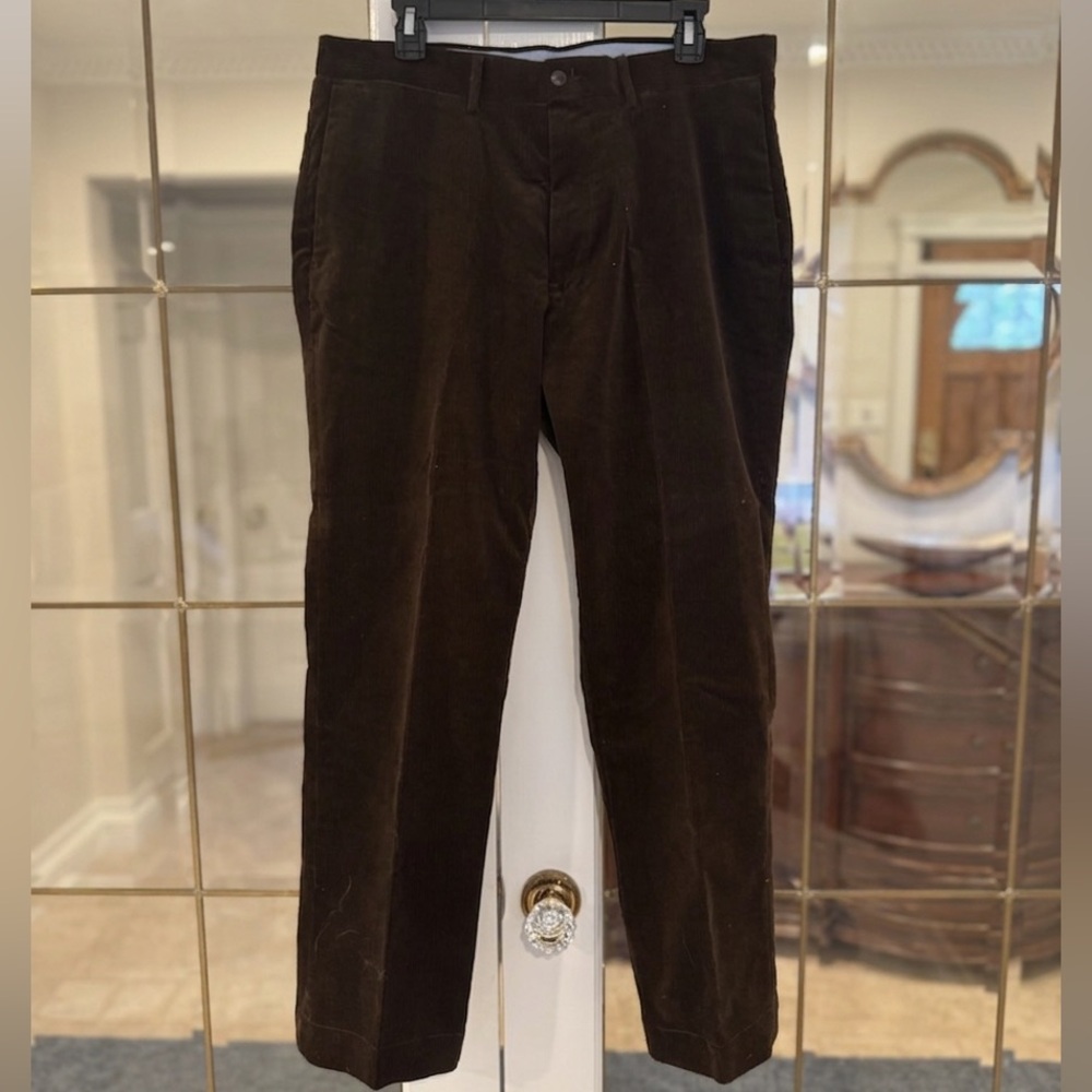 Polo Ralph Lauren Classic Fit Brown Corduroy Pants 35x30